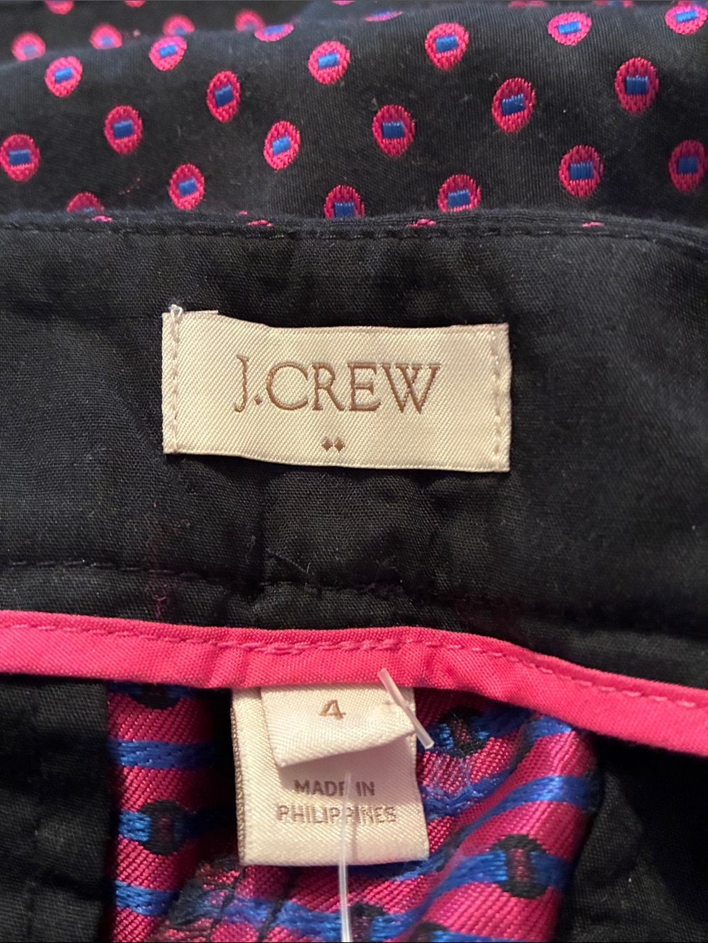 NWT J. Crew City Fit Skimmer Pants Polkadot 4 - Picture 6 of 6